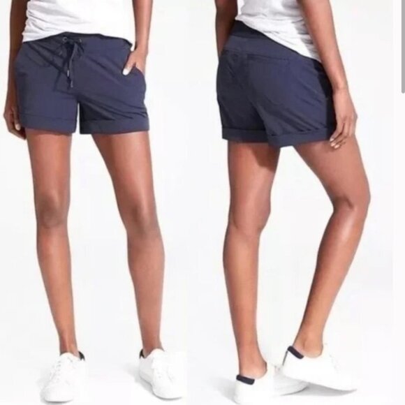 Athleta | Midtown Shorts Navy - Picture 1 of 9